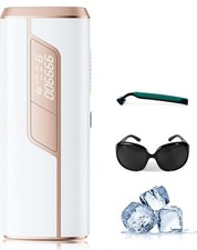 IPL Permanent Hair Removal Device 999,999 Flashes Ice Cooling Women Men