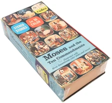 Moses and the Ten Commandments - 3D Stories for Children's - 6 slides & viewer
