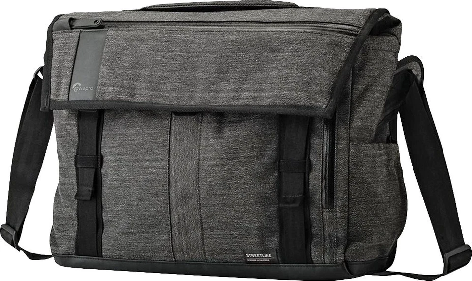 NEW Lowepro StreetLine Camera & Laptop Charcoal Gray Sling Shoulder Carrying Bag - Image 2 of 4