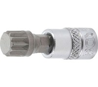 "Bgs Bit-Einsatz | Antrieb Innenvierkant 6,3 Mm (1/4\") | Innenvielzahn (FüR Xzn)"