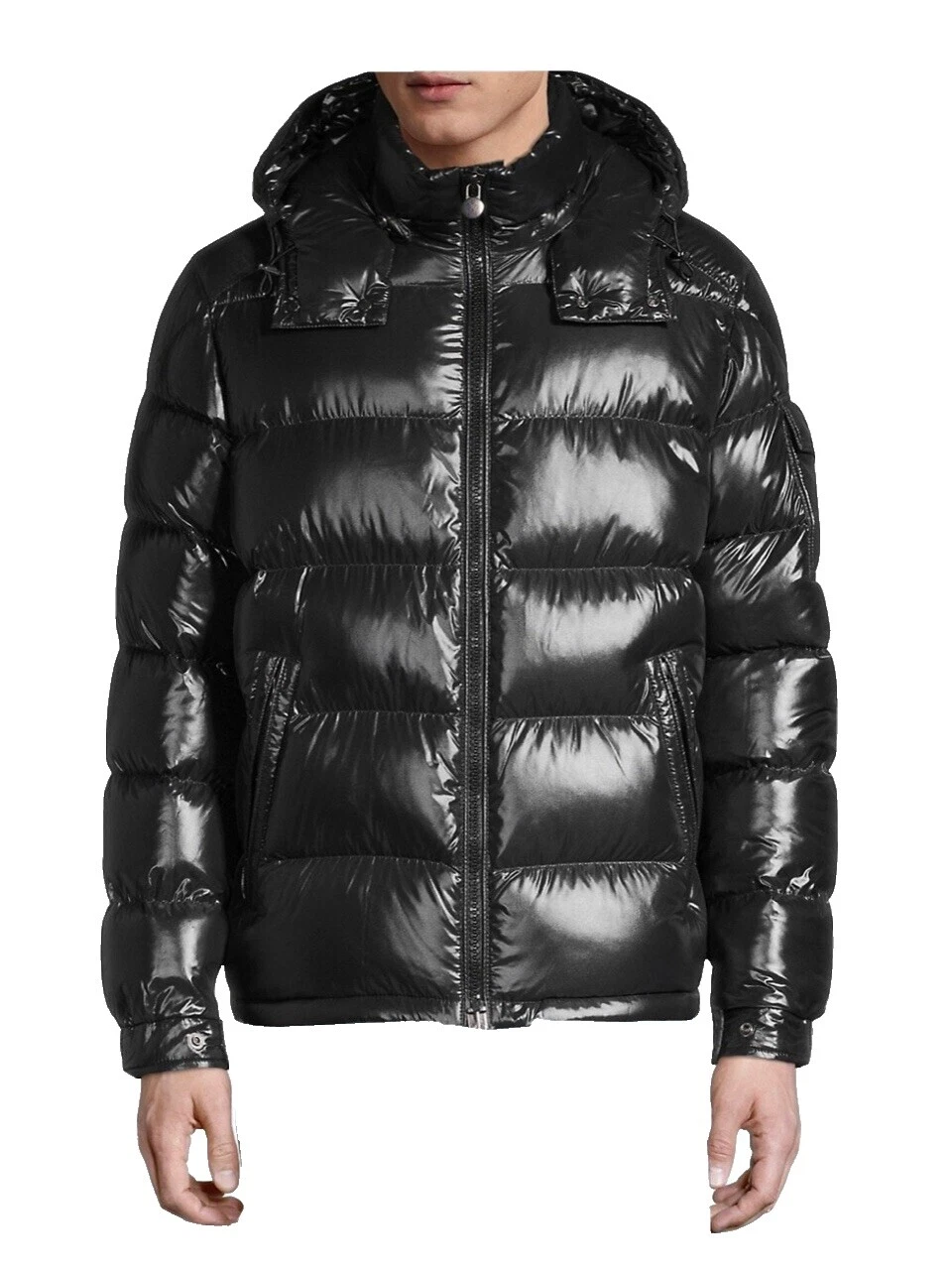Moncler Black Coats, Jackets & Vests for Men