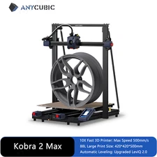 ANYCUBIC Kobra 2 Max FDM 3D Printer Max 500mm/s Printing Speed 420*420*500mm