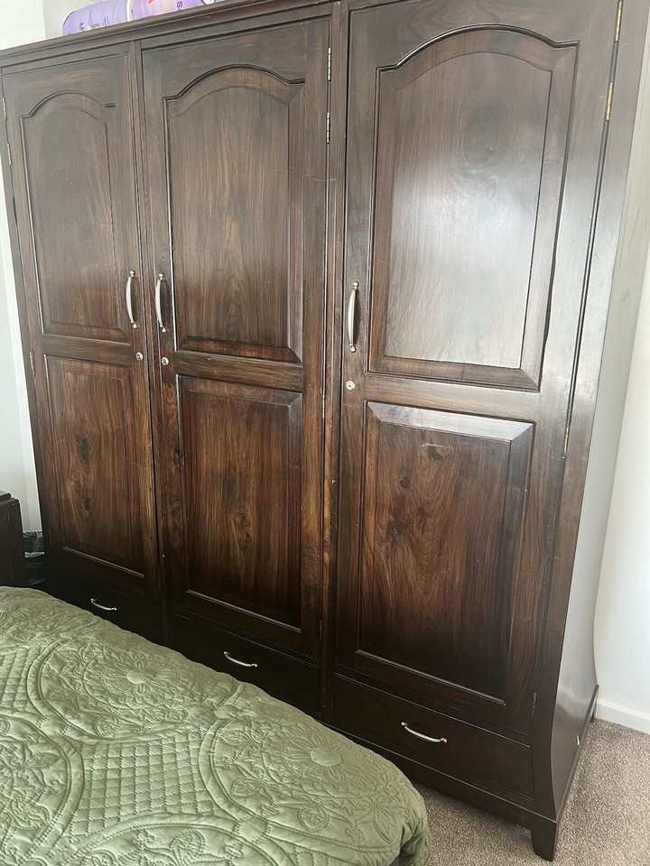 Handmade Sheesham Wood bedroom furniture set eBay