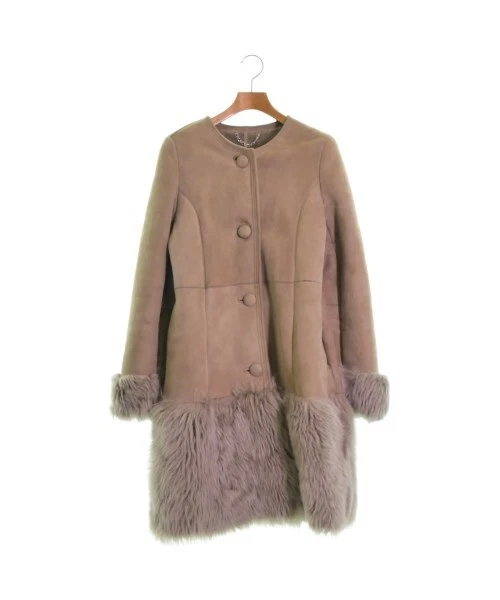 ALTIMA Mouton Coat Beige 9(Approx. M) 2200312313111