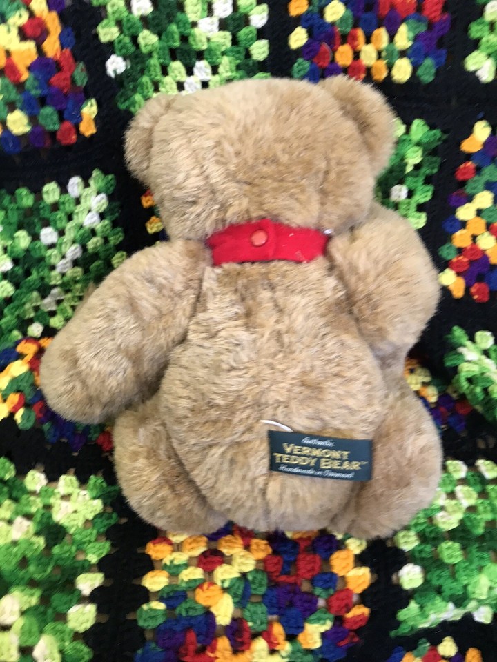 The Vermont Teddy Bear Company Jointed Brown Bear 16” No Clothes Fast