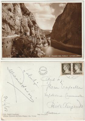 PASSO DEL FURLO - PESARO - THE GALLERY - TRAVEL 1938 -74045-