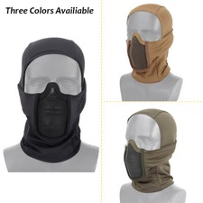 Ninja Tactical Mask with Full Face Protection for Outdoor Balaclava Mesh Mask