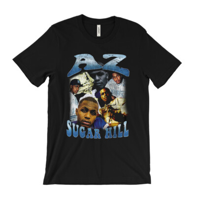 AZ T Shirt - Sugar Hill - Nas - The Firm - 90s boom bap - old school Foxy Brown