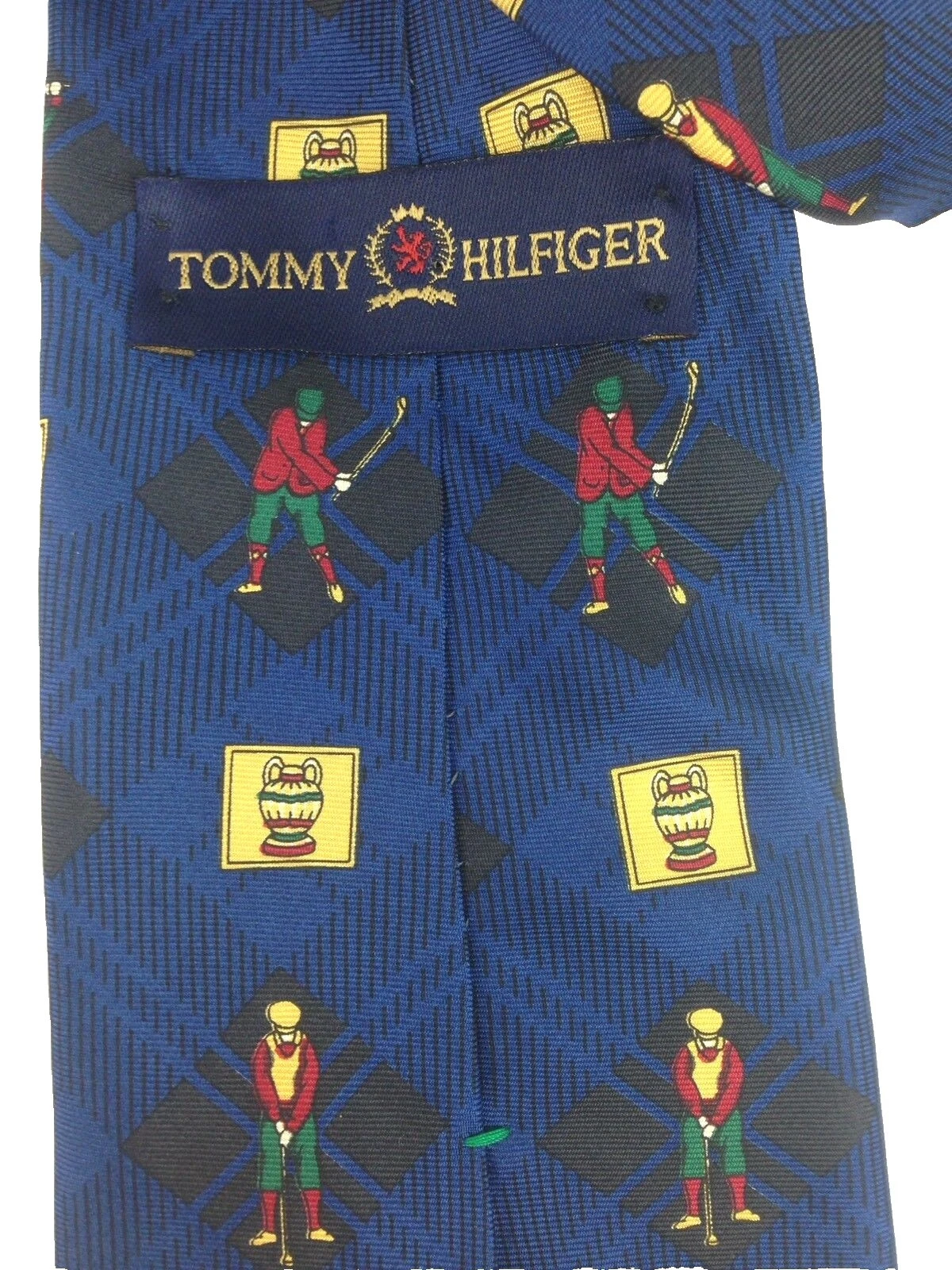 Tommy Hilfiger 运动 100% 真丝男士领带