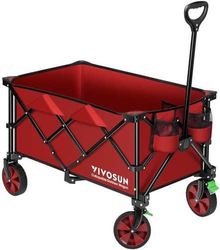 Heavy Duty Collapsible Folding Wagon - Thumbnail 5