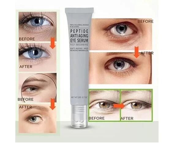 Serum Anti ojeras arrugas reafirmante C masajeador