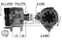 ERA Lichtmaschine Generator 140A 14V FüR VW Golf V 1.4 TSI 210504A