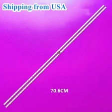 LED Backlight strips 2 for Samsung UN65NU6900 UN65RU7100 UN65RU7300 UN65RU7400