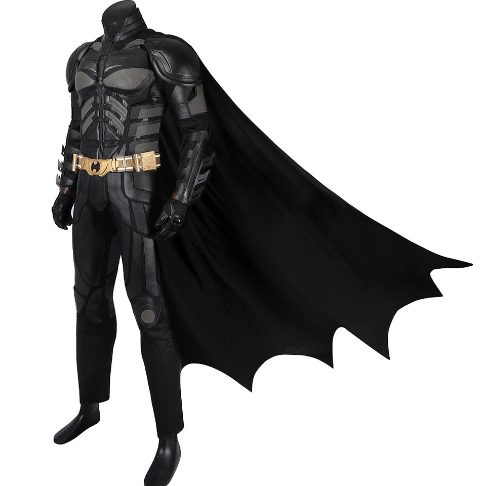 Batman Dark Knight Rises Cosplay Costume With Breastplate Adult Halloween Outfit - Image 4 of 4