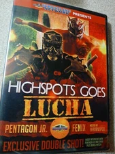 LUCHA BROS  HIGHSPOTS GOES LUCHA DVD  Pro Wrestling Crate  Pentagon Jr Rey Fenix