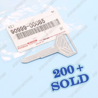 New OEM Genuine Toyota 4Runner Land Cruiser Corolla Celica MR2 Uncut Key Blank