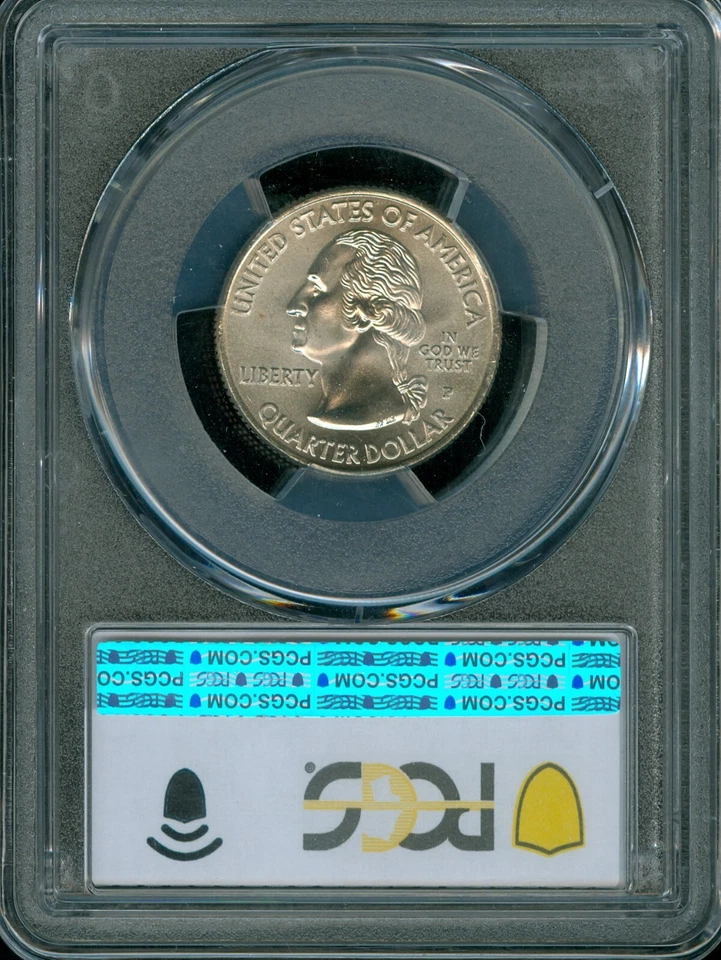 2009 P AMERICAN SAMOA QUARTER PCGS MS68 PQ MAC FINEST & SPOTLESS POP 4 RARE . - Image 2 of 2