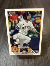 2023 Topps Update  #US242 Blake Perkins Milwaukee Brewers RC