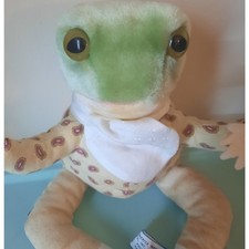 Vintage Beatrix Potter Jeremy Fisher Plush 12 Frog Eden Toys
