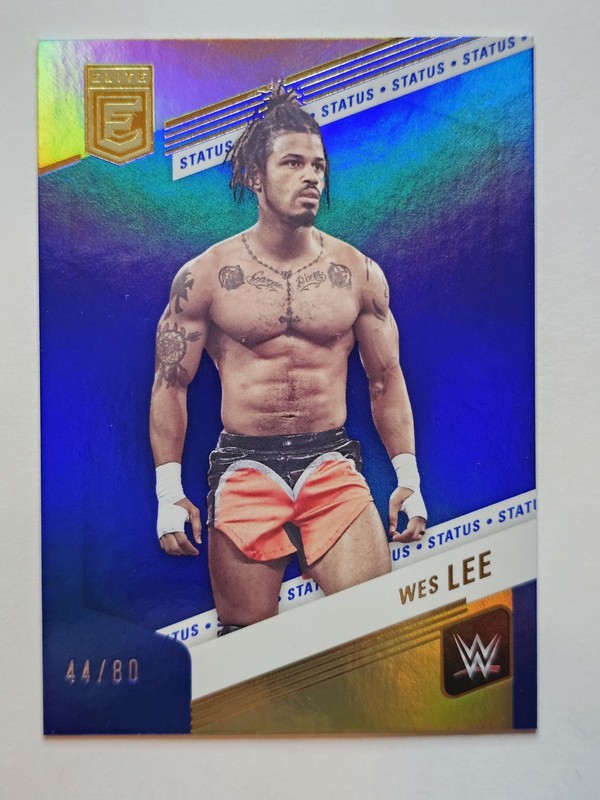 2023 Panini Donruss Elite WWE - Wes Lee #21 Status /80