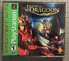 The Legend of Dragoon (PS1) • 4‑Disc Set • Tested & Working • Manual included