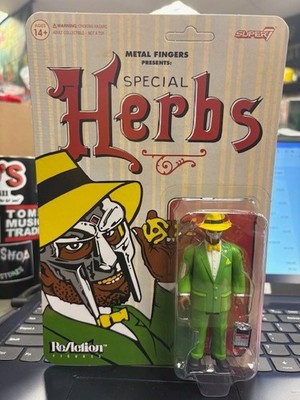 Reaction MF DOOM x Super7 'Metal Fingers Special Herbs' 3.75