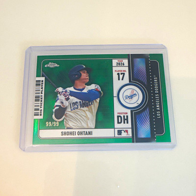 Topps 2026 Chrome Big Ticket Players BTP-3 Shohei Ohtani Dodgers 99/99