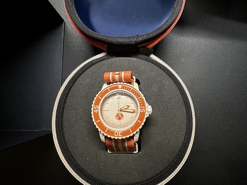 New Swatch x Blancpain Bioceramic Scuba Fifty Fathoms Arctic Ocean Ready To Ship