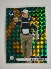 2025 Panini Mosaic #226 Bill Cowher Mosaic Green