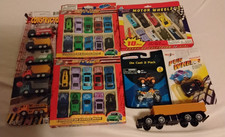construction trucks and cars lot new open box