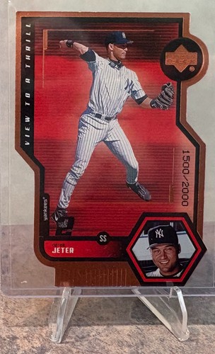 Derek Jeter #V19 — 1999 Upper Deck View to A Thrill baseball card