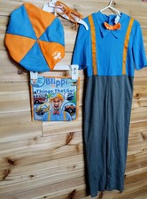 Blippi Costume Lot Kids Size 3t 4t By Moonbug
