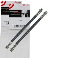 2X Brembo BremsschlÄUche Hinten Innen Beidseitig Passend FÜR Nissan Primastar