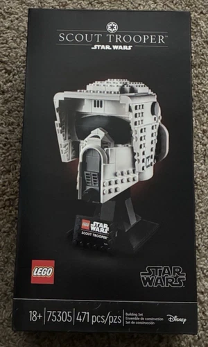LEGO Star Wars: Scout Trooper Helmet (75305) Sealed Retired Free Shipping
