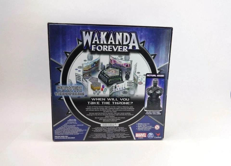 Marvel Wakanda Forever Black Panther Board Game Complete New Sealed Cardinal - Image 2 of 3
