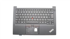 Lenovo ThinkPad E14 Gen 4 s Keyboard Palmrest Top Cover Nordic Black 5M11H58968