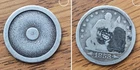 1853 Seated Liberty Quarter Love Token ? Back Unstamped ? Coin