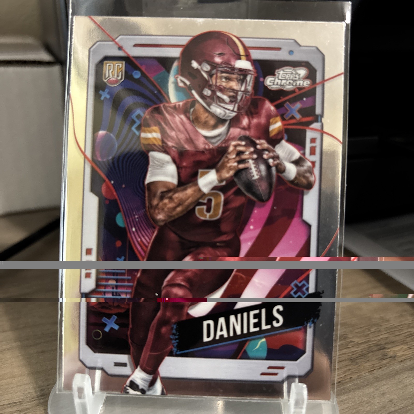 2024 Topps Cosmic Chrome - Rookies Jayden Daniels #196 (RC)