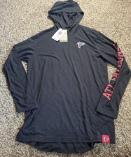 NUEVO Nike Atlanta Falcons NFL Hombre Manga Larga Ligera Sudadera con Capucha (Mediana)