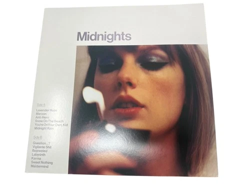 TAYLOR SWIFT - Midnights (LAVENDER MARBLED VINYL LP, 2023)  mint #316