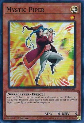 Quarter Century Stampede Super Rare RA04-EN005 Mystic Piper