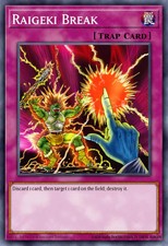 3x Raigeki Break Ultra Rare BLGG-EN131 presal...