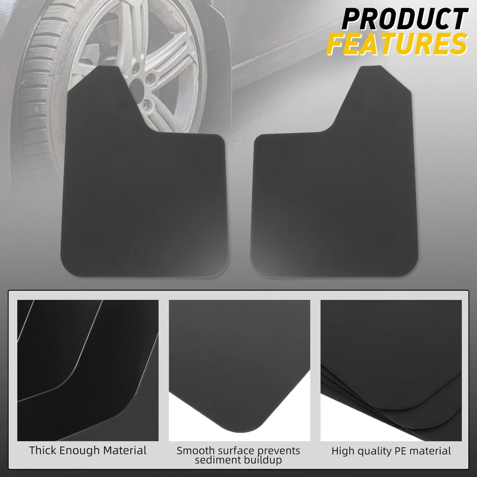 Guardabarros guardabarros delantero trasero mate para Toyota T100 1993-1998 4 piezas Foto 4 de 4