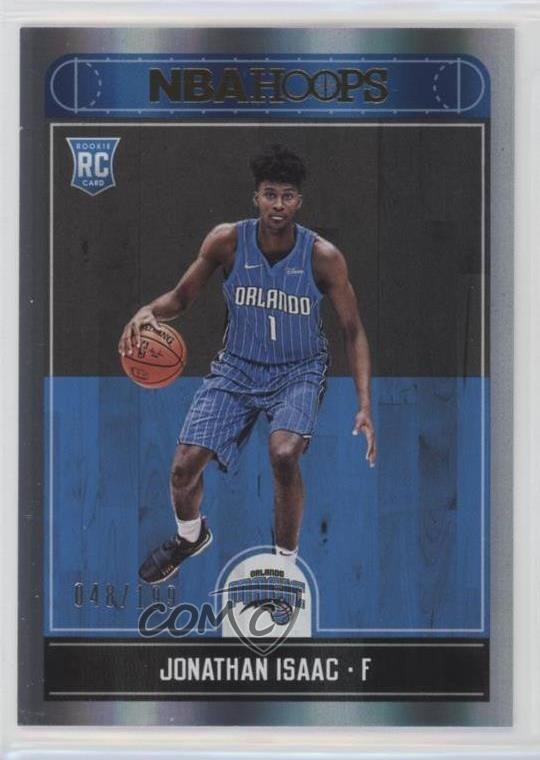 2017-18 Panini NBA Hoops Premium Box Set 48/199 Jonathan Isaac #256 1m0