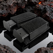 Tactical Molle Double Magazine Pouch for Concealed Carry Pistol Mag Holder Pouch
