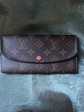 Louis Vuitton Monogram Emilie Wallet Coquelicot Interior