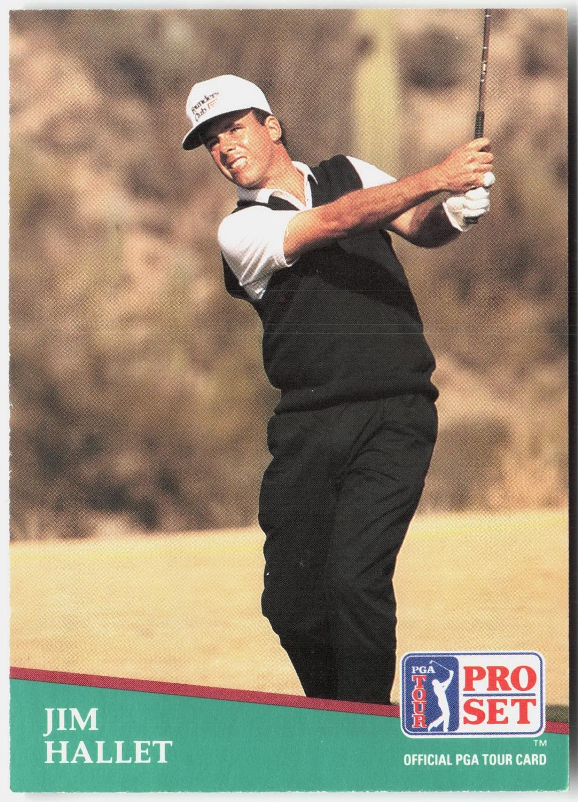 1991 Pro Set PGA Tour #116 Jim Hallet