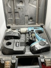 Erbauer cordless Combo drill ERB82180 With 2 Batteries, Charger & Case - Tested