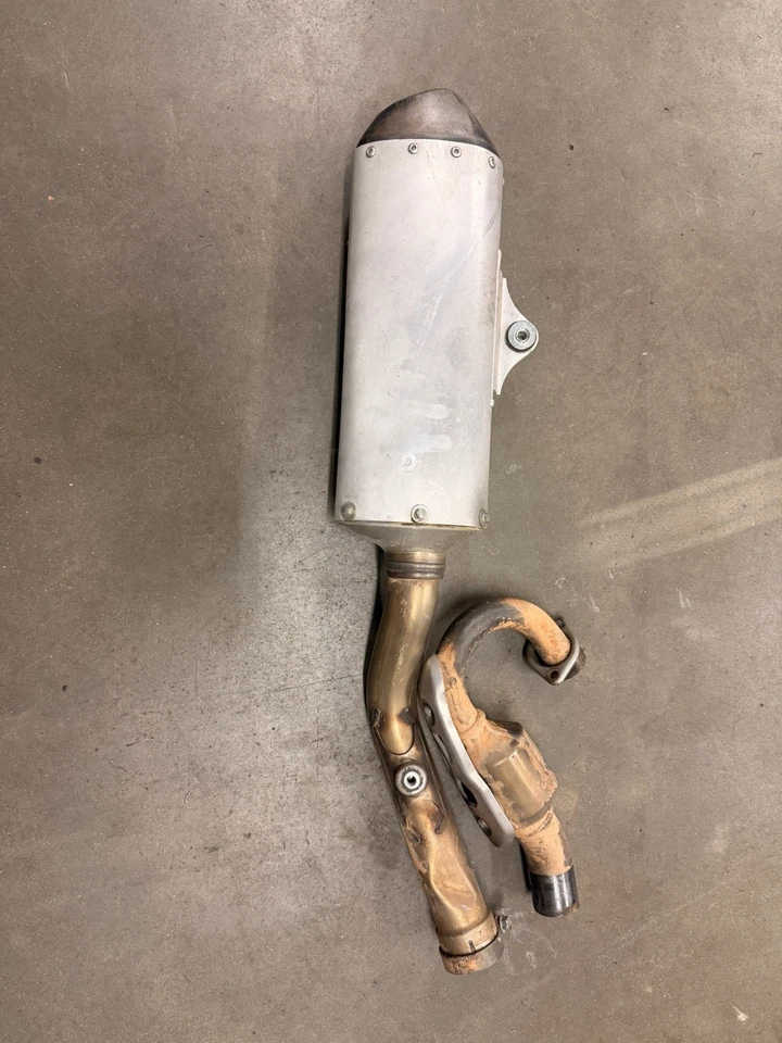 Kawasaki KX250F 2017-20 OEM escape completo Foto 2 de 4