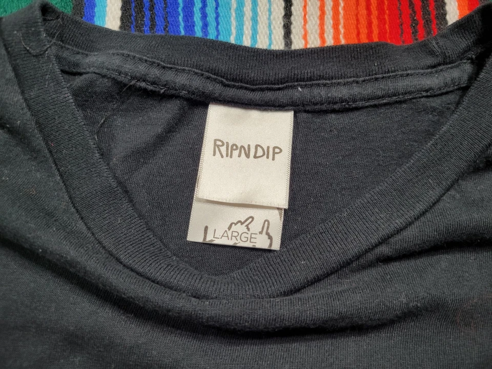 Ripndip Pokemon Pikachu Spoof Parody T-Shirt Size Large - Image 3 of 4